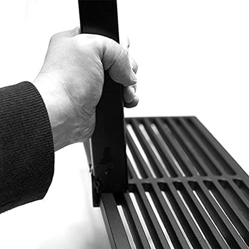 くんざん 薫山 南部鉄器 日本製 岩手県産 焼肉 焼網 プレート ハンドル付 鉄鋳物 鉄板 ロストル 直火 BBQ アウトドア スリット 木 アウトドア、釣り、旅行用品 アウトドア、キャンプ、登山 バーベキュー、調理用品 M1280977158(11263円)