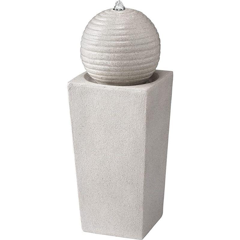 タカショー(Takasho) 噴水 ソーラーファウンテン ボール&ピラー STF-05 Takasho 噴水 ソーラーファウンテン ボール&ピラー STF