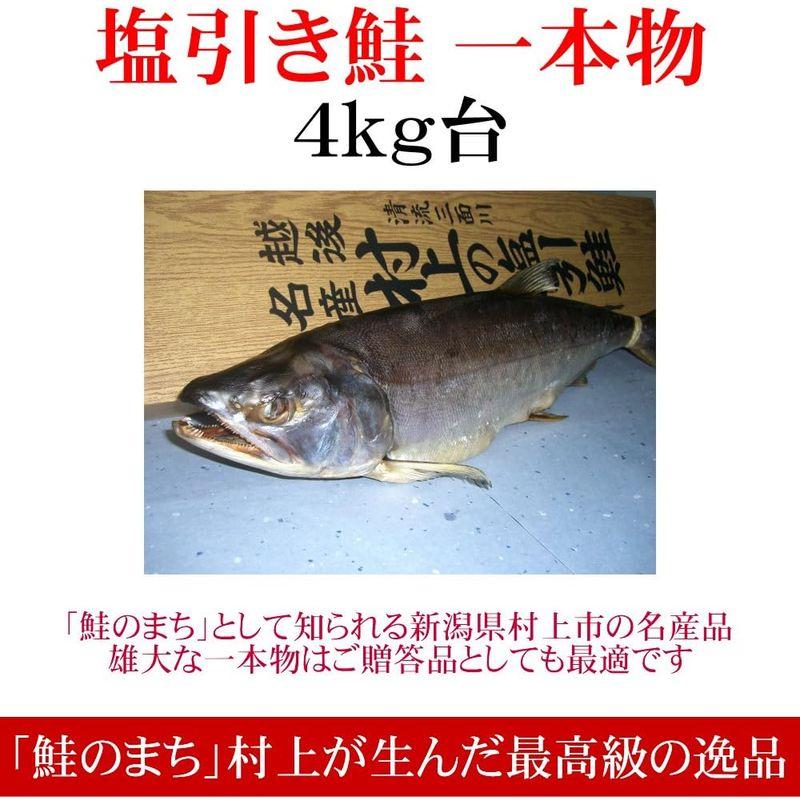 お歳暮・冬ギフト塩引き鮭(一本物)4kg台新潟村上が生んだ伝統の名産品 冬ギフト塩引き鮭 一本物 4kg台新潟村上が生んだ伝統の名産品