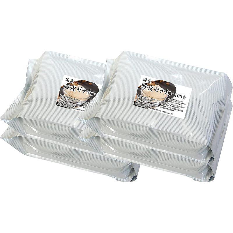 自然健康社 豚皮ゼラチン 100食×2個 粉末 パウダー 無添加 豚皮ゼラチン 100食×2個 粉末 パウダー 無添加