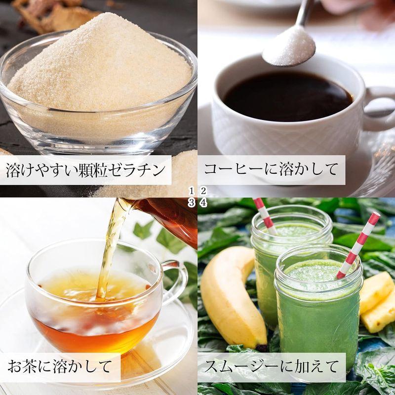 自然健康社 豚皮ゼラチン 100食×2個 粉末 パウダー 無添加 豚皮ゼラチン 100食×2個 粉末 パウダー 無添加