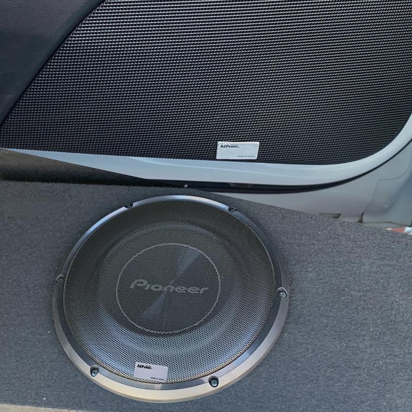 ＲＡ6オデッセイアブソルート.ドアパネル .Aピラーツイーター付きリアウーファー AdPower Sonic カーオーディオ用 【追加購入用】単品 Sサイズ2枚 音質
