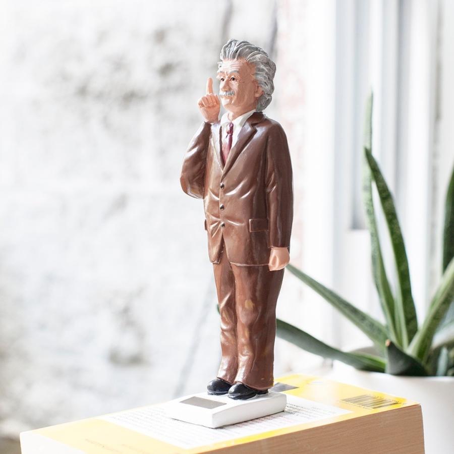 キッカーランド Kikkerland ソーラーアインシュタイン Solar Einstein 2987 オブジェ 置物 おしゃれ かわいい インテリア 動く モダン | KIKKERLAND | 01