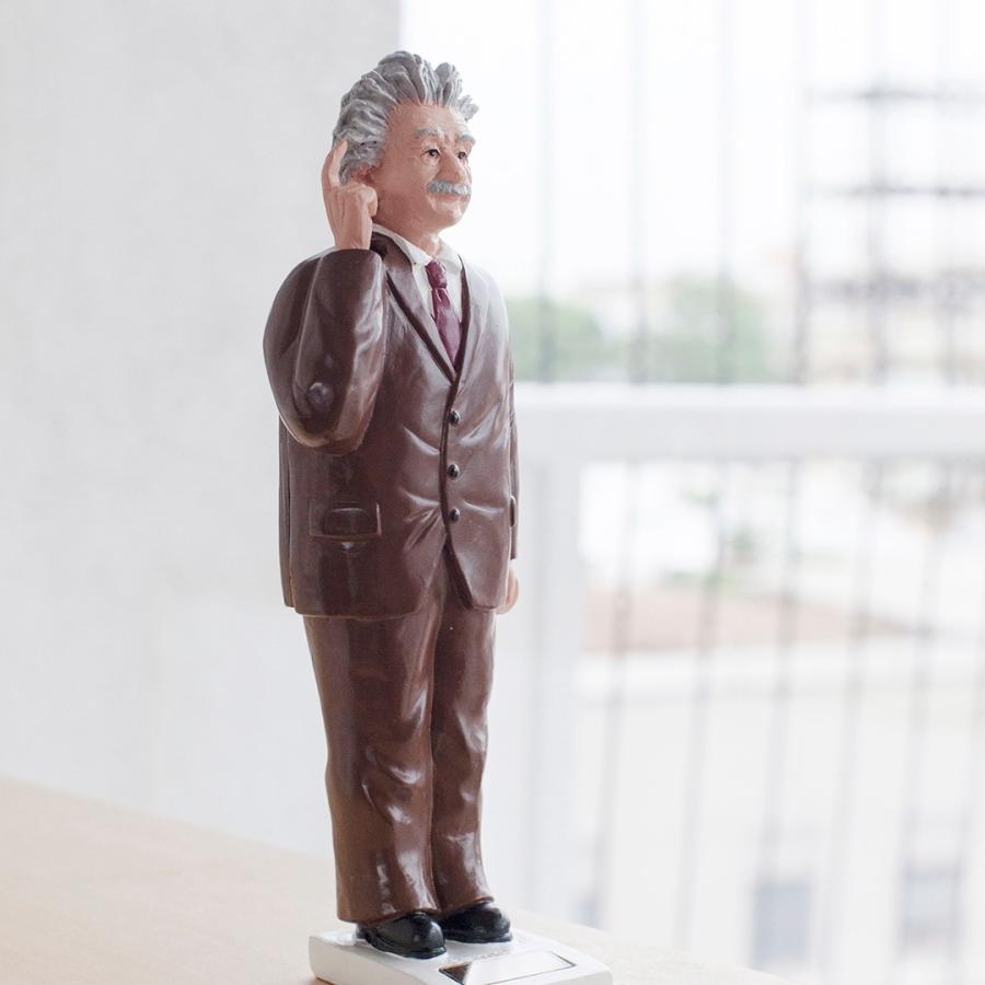 キッカーランド Kikkerland ソーラーアインシュタイン Solar Einstein 2987 オブジェ 置物 おしゃれ かわいい インテリア 動く モダン | KIKKERLAND | 03