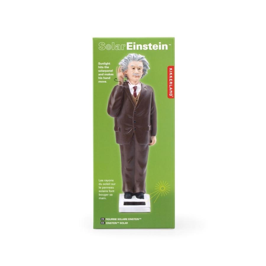 キッカーランド Kikkerland ソーラーアインシュタイン Solar Einstein 2987 オブジェ 置物 おしゃれ かわいい インテリア 動く モダン | KIKKERLAND | 04