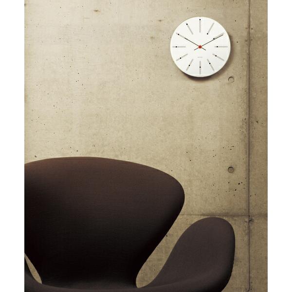 アルネ ヤコブセン 時計 バンカーズクロック 120mm 掛け時計 43688 北欧 Bankers ARNE JACOBSEN｜ads-express｜04