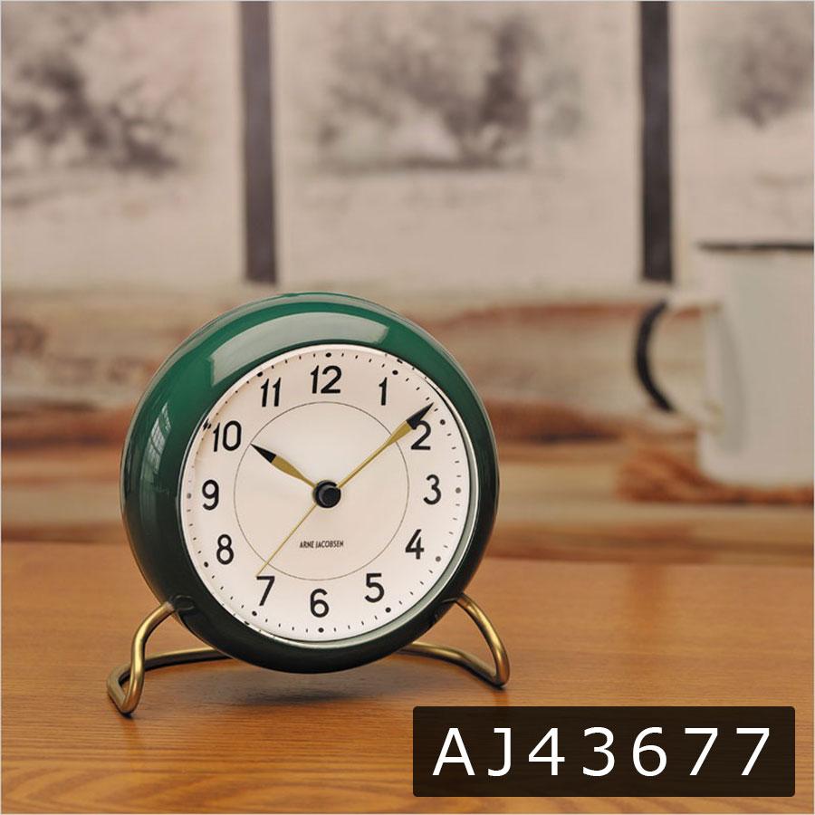 【正規品】アルネ ヤコブセン 時計 テーブルクロック バンカーズ シティーホール ステーション ローマン LK 置き時計 目覚し時計 ARNE JACOBSEN 高級 | ARNE JACOBSEN | 17