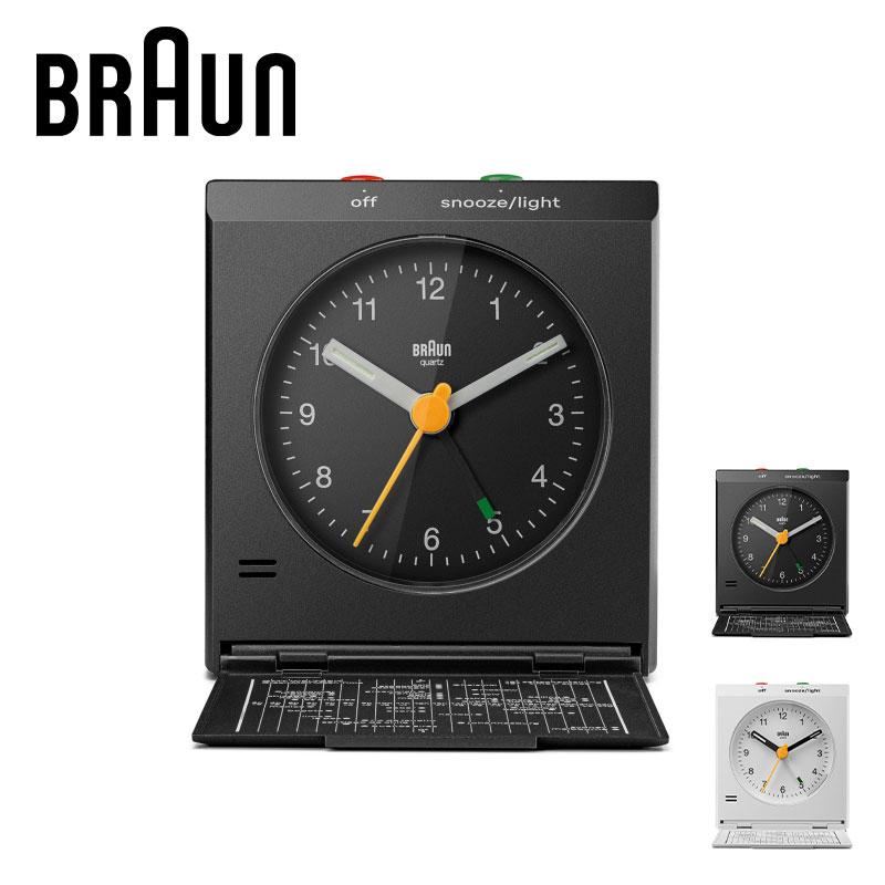 BRAUN（ブラウン） 時計 トラベルアラームクロック 目覚まし時計 BC05B