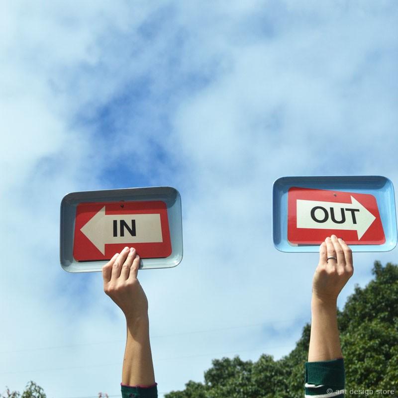 （メール便可）Bob’s Your Uncle イン＆アウト トレイセット 2枚セット 2個  おしゃれ かわいい 北欧 |  | 01