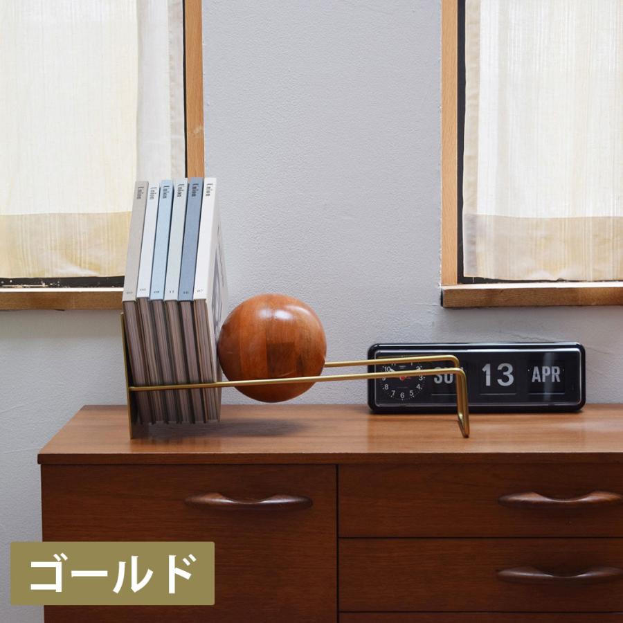 スロープブックエンド ゴールド 本立て おしゃれ かわいい