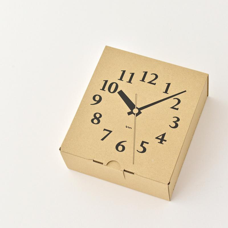 レムノス 置き時計 電波時計 m clock アイボリー MK14-04 IV Lemnos 時計 電波 置時計 アナログ｜ads-express｜05