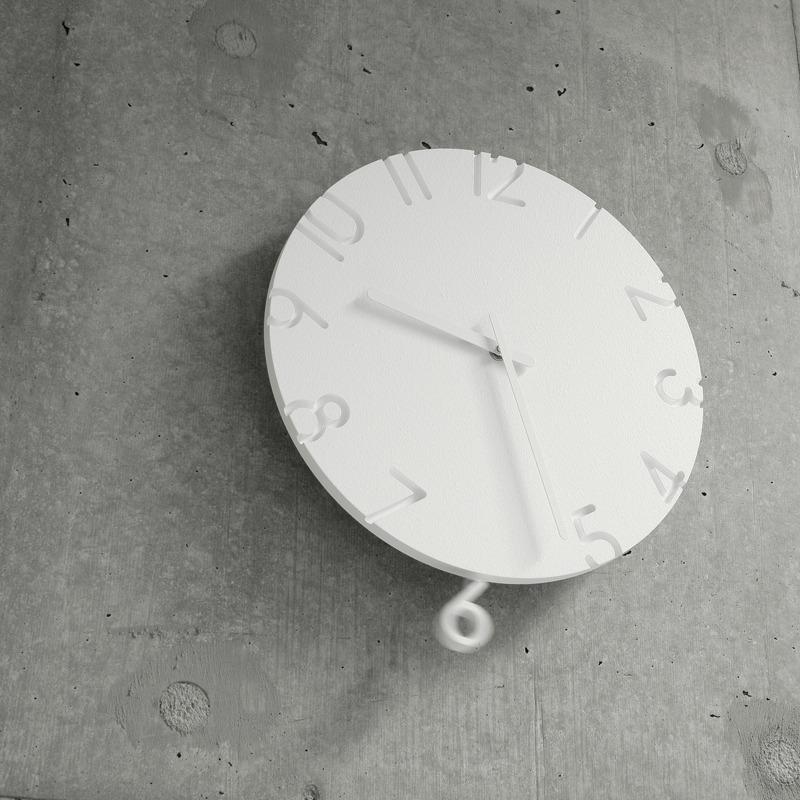 Lemnos レムノス CARVED SWING NTL15-11 時計 CARVED SWING カーヴド スウィング - DESIGN OBJECTS - レムノス