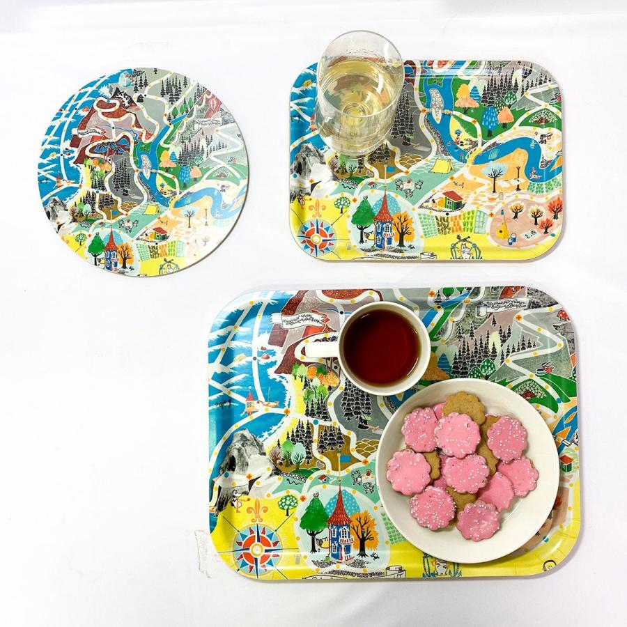 MOOMIN（ムーミン） メール便可 トレイ S 地図 OPD060033 おしゃれ 