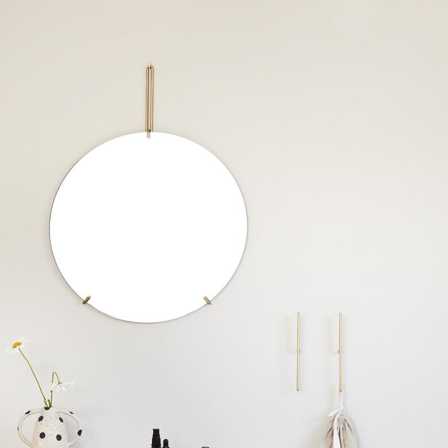 MOEBE ムーベ　ウォールミラー φ30cm ブラス MOEBE(ムーベ)ブラス 30cm WALL MIRROR(ウォールミラー