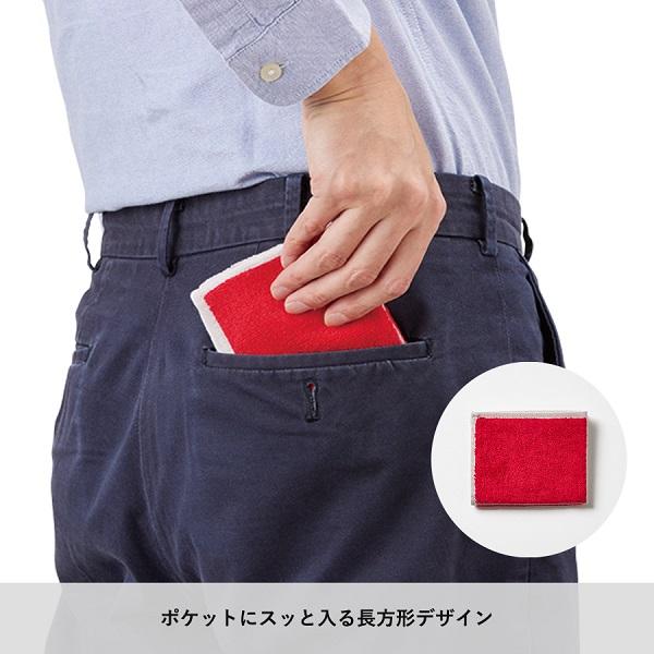 ハンカチタオル 抗菌 消臭 たたみやすい エコ素材 格安 景品 販促品 ノベルティ MOTTERUポケスク タオル |  | 14