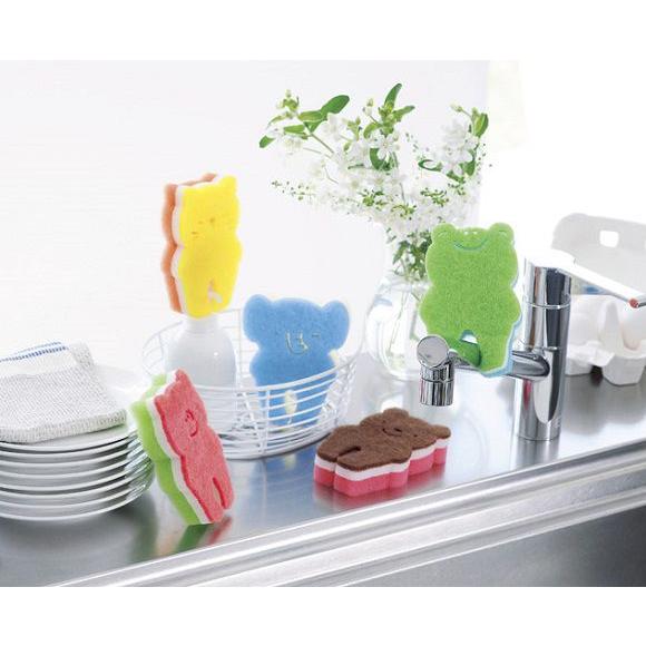 アニマルスポンジ キッチングッズ かわいい雑貨 格安 プチギフト 景品 ノベルティ 販促品 アニマル キッチンスポンジ Sp93 12 01 Adsノベルティ ギフトショップ 通販 Yahoo ショッピング