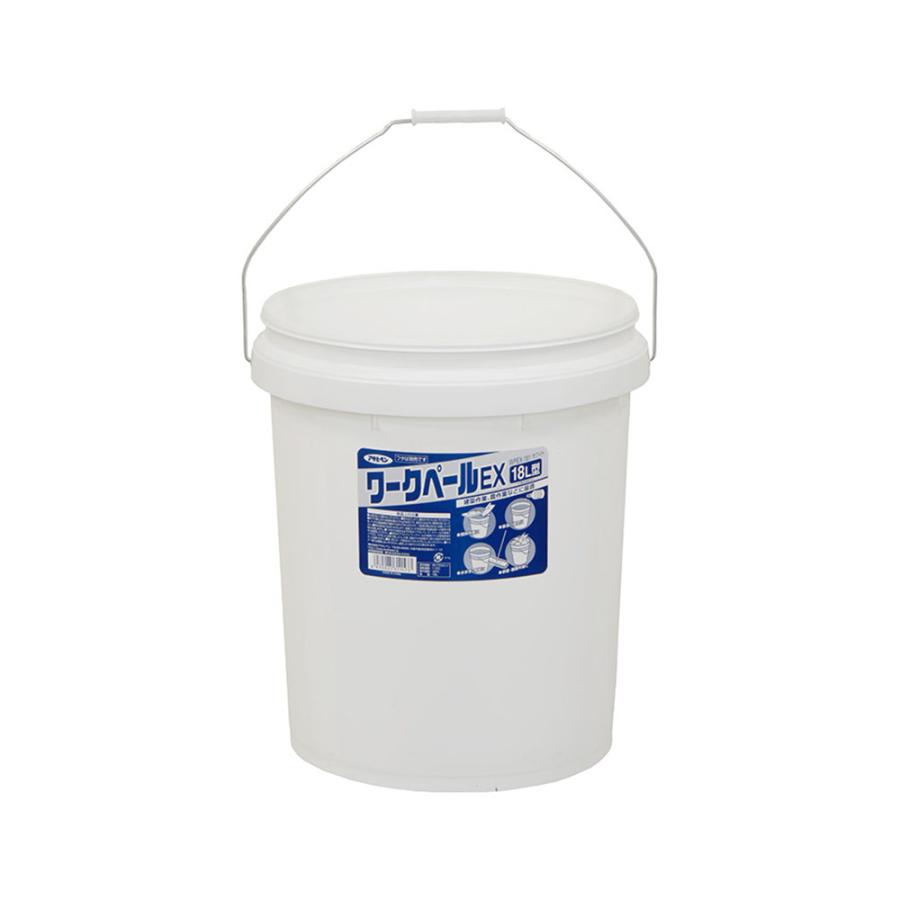 バケツ ワークペールEX 18L WPEX-181ホワイト 多用途容器 アサヒペン 爆買（Yahoo!・aDsMarket ヤフー店）