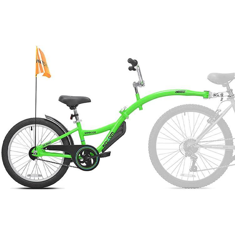 補助自転車 ポタリング 20インチ ケント ウィライド コパイロット グリーン トレーラーサイクル タンデムバイク 6歳から KENT Weeride