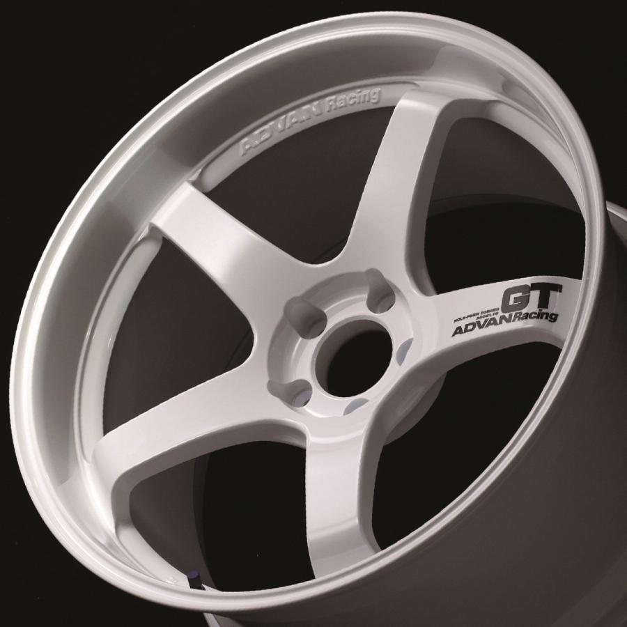 最終価格★アドバンレーシングGT 19×9Jホワイト アドバン レーシング GT ビヨンド アルミホイール 18×9.5J 5/112