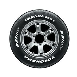 ハイエースバン仕様YOKOHAMA PARADA PA03 225/50R18C ヨコハマタイヤ（YOKOHAMA TIRE） PARADA ハイエース/キャラバン