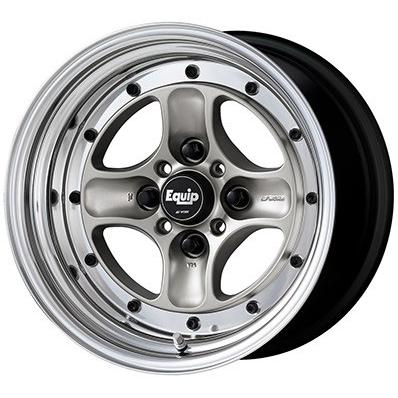 ワーク エクイップ ＥＱＵＩＰ ４０ フォーティー ３ピースホイール ６Ｊ-１５ ４Ｈ １００/１１４．３ ＢＳＬ/ＳＧＬ｜advan-shop