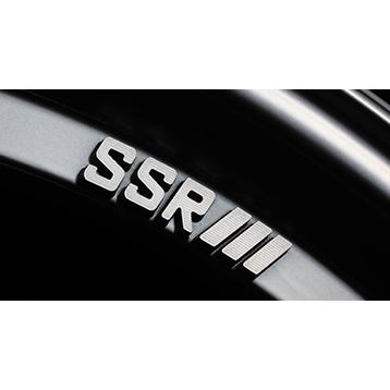 タナベ ＳＳＲ ＧＴＶ０１ ７．５J−１８ ５H １１４．３ +５３ グラファイトガンメタ/フラットブラック ホイール１本価格の画像