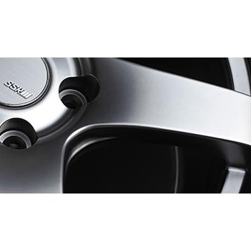 タナベ ＳＳＲ ＧＴＶ０１ ７．５J−１８ ５H １１４．３ +５３ グラファイトガンメタ/フラットブラック ホイール１本価格の画像