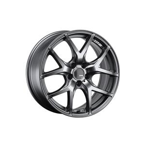タナベ ＳＳＲ ＧＴＶ０３ ８．５J−１９ ５H １１４．３ +３８ グラファイトガンメタ/フラットブラック ホイール１本価格の画像