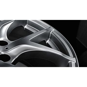 タナベ ＳＳＲ ＧＴＶ０３ ８．５J−１９ ５H １１４．３ +３８ グラファイトガンメタ/フラットブラック ホイール１本価格の画像