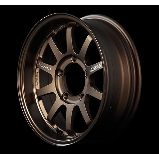 ＜要納期確認＞ジムニ- ＪＩＭＮＹ レイズ Ａ・ＬＡＰ・Ｊ エーラップ ジェイ ６Ｊ-１６ ５Ｈ １３９．７ ＋５ ＢＲカラー  ホイール１本価格の画像