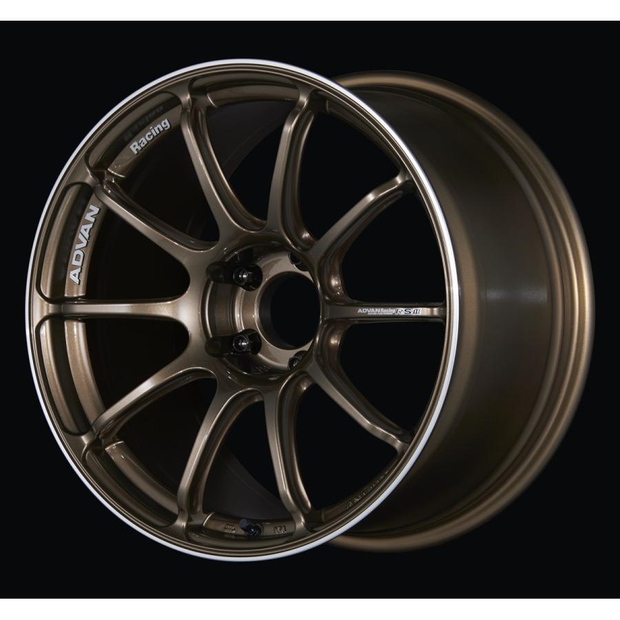 ランサー エボリューションX ＡＤＶＡＮＲａｃｉｎｇ ＲＳIII アドバンレーシング ＲＳ３ ９Ｊ-１８＋ＡＤＶＡＮ ＡＰＥＸ ２４５/４０-１８ セットの画像