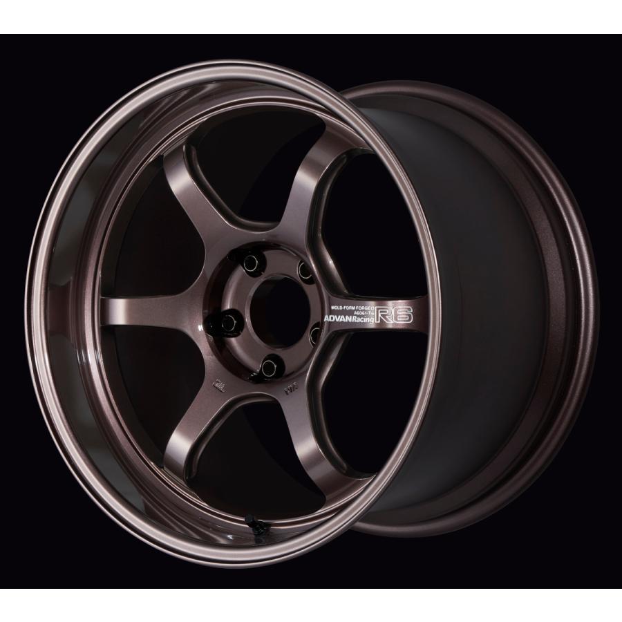 ランサー エボリューションX ＡＤＶＡＮＲａｃｉｎｇ Ｒ６ アドバンレーシング 鍛造ホイール ９Ｊ-１８＋ＡＤＶＡＮ ＮＥＯＶＡ AD０９ ２４５/４０-１８ セットの画像