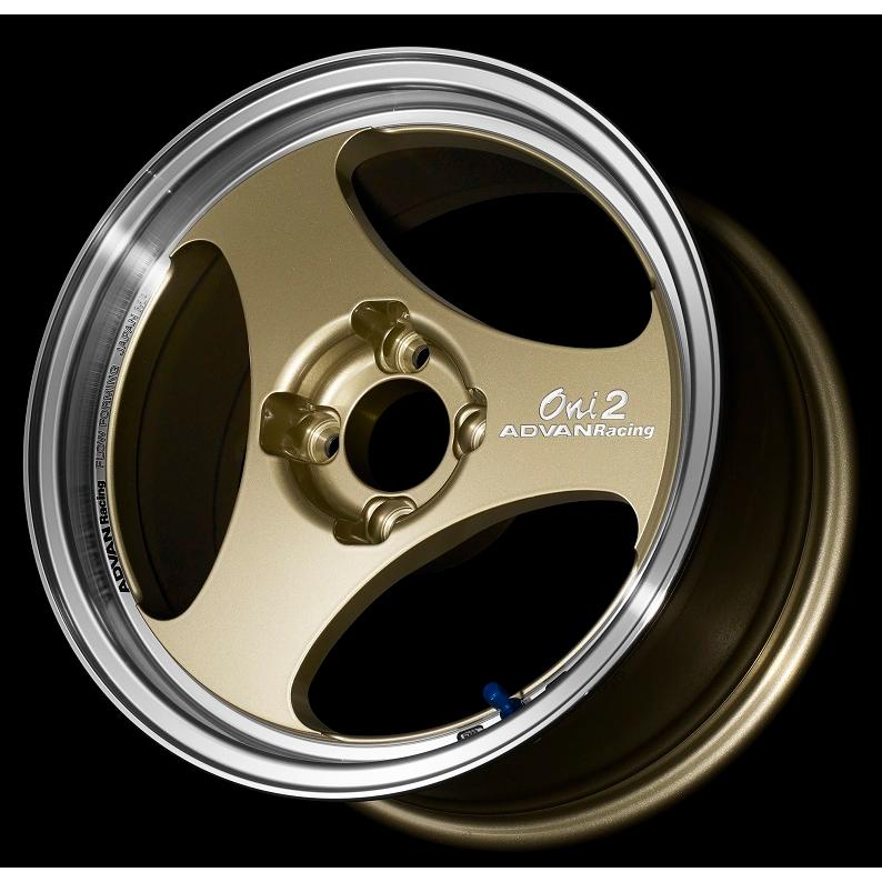ＡＤＶＡＮＲａｃｉｎｇ ヨコハマホイール アドバンレーシング Oni２ ５．５Ｊ-１５ ４Ｈ（Ｍ１２）１００ ＋４５ ＭＢＧ/ＭＣＧ/ＭＣＲの画像