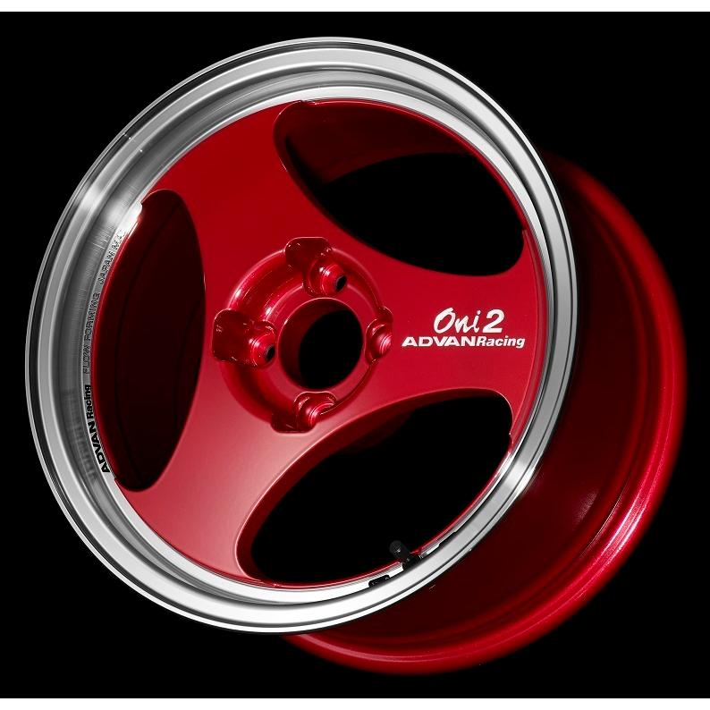 ＡＤＶＡＮＲａｃｉｎｇ ヨコハマホイール アドバンレーシング Oni２ ５．５Ｊ-１５ ４Ｈ（Ｍ１２）１００ ＋４５ ＭＢＧ/ＭＣＧ/ＭＣＲの画像