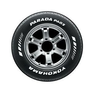 ハイエース、キャラバン等215/65R16 107/109 ヨコハマ ヨコハマタイヤ（YOKOHAMA TIRE） PARADA ハイエース/キャラバン