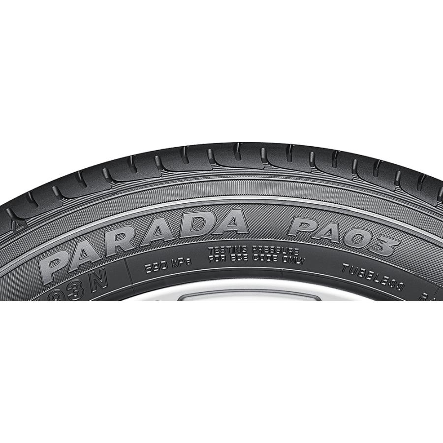 ヨコハマタイヤ（YOKOHAMA TIRE） PARADA ハイエース/キャラバン