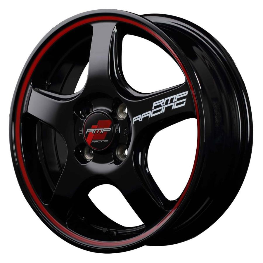 マルカサービス ＭＩＤレーシング Ｒ５０ ６Ｊ-１６ ４Ｈ １００ ＋４３ ブラック ホイール4本セット価格