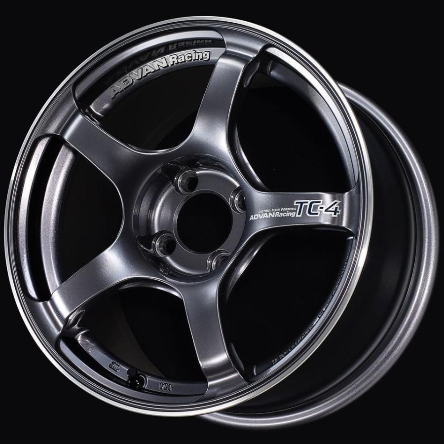 ＡＤＶＡＮＲａｃｉｎｇ ヨコハマホイール アドバンレーシング ＴＣ-４ ８Ｊ-１６ ４Ｈ（Ｍ１４）１００ ＋３８ ＧＭＲ/ＢＧＲ/ＵＢＲ/ＷＭＲ