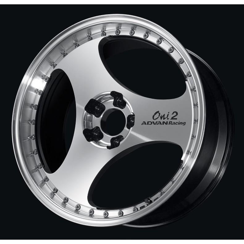 Advan Oni 15インチホイール シルバー　2本　7J +15 Advan Oni 15インチホイール シルバー2本7J +15