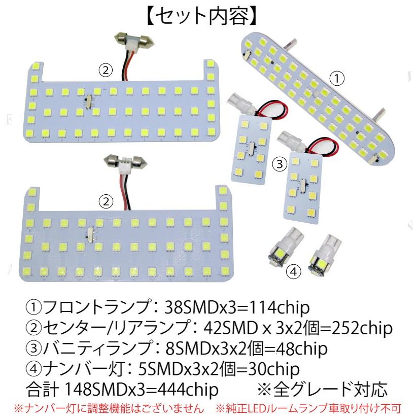 ノア ヴォクシー 80系 エスクァイア 3chip LEDルームランプ ノア ヴォクシー 80系 エスクァイア 3chip LEDルームランプ