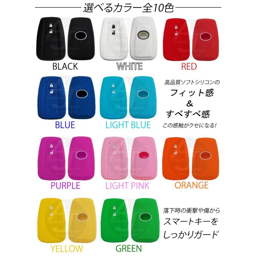 スマートキーケース トヨタ C-HR専用 シリコン スマートキーカバー