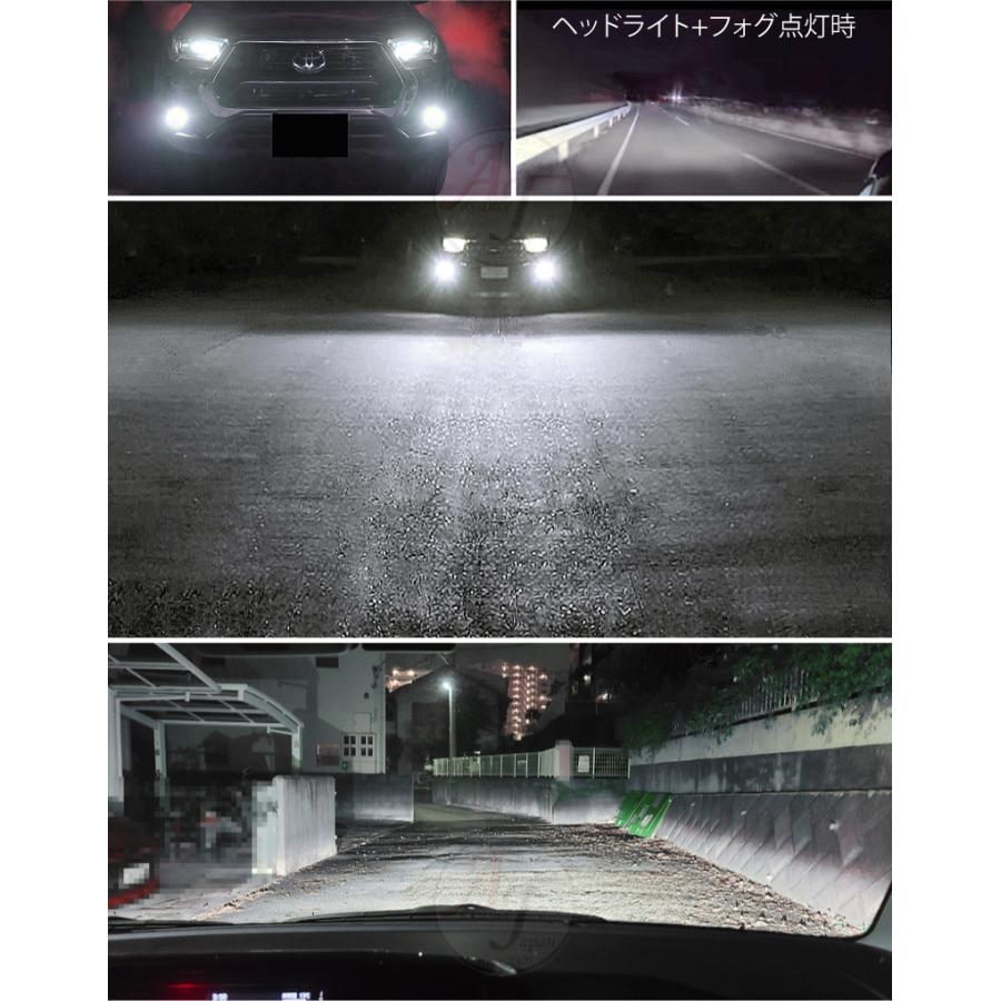 新型 ダイハツ LEDフォグランプ タント R4.9- タントファンクロス タントカスタム R4.10- ムーヴキャンバス R4.7- ハイゼット R3.12- ホワイト or イエロー｜advance-japan｜03