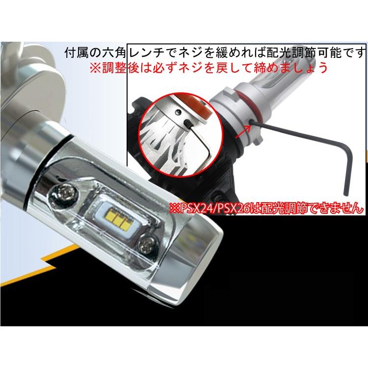 LEDフォグランプ PHILIPSフィリップス 3000ルーメン HB3 HB4 H8 H10 H11 H16 PSX24w PSX26w  HIR2(CHRヘッドライトハロゲン車用) ハイビーム イエロー ホワイト