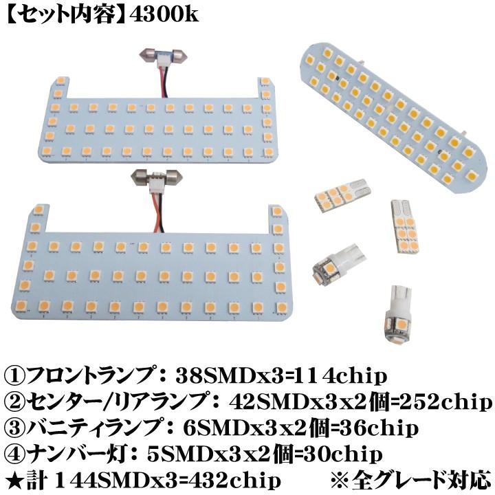 ヴォクシー ルームランプ ノア 80系 エスクァイア 3chip LEDルーム