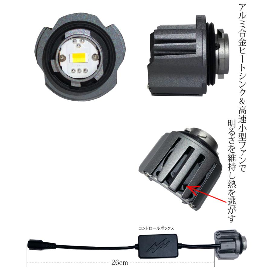 アルファード LEDフォグ アルファード40系 ヴェルファイア 40 2色切替
