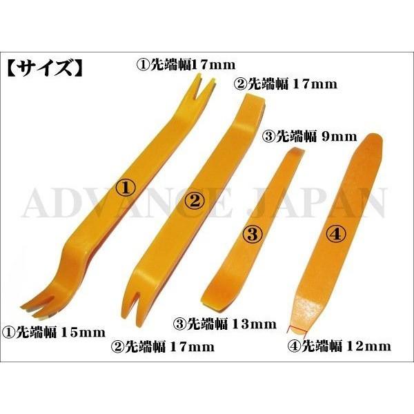 内張りはがし 4点セット LEDルームランプ交換 ドアパネル車内張り