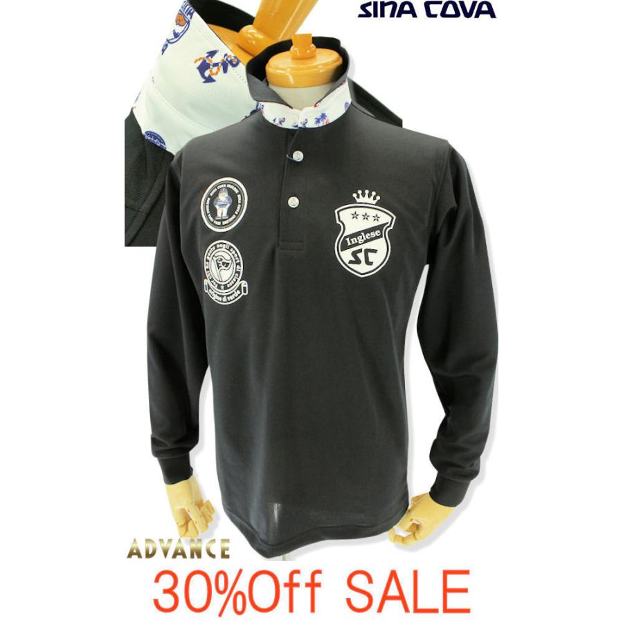 シナコバ ゴルフウェア ちょい悪 大きいサイズ 長袖ポロシャツ Sina Cova 春夏新作 メンズ 190 Www Fakfakkab Go Id