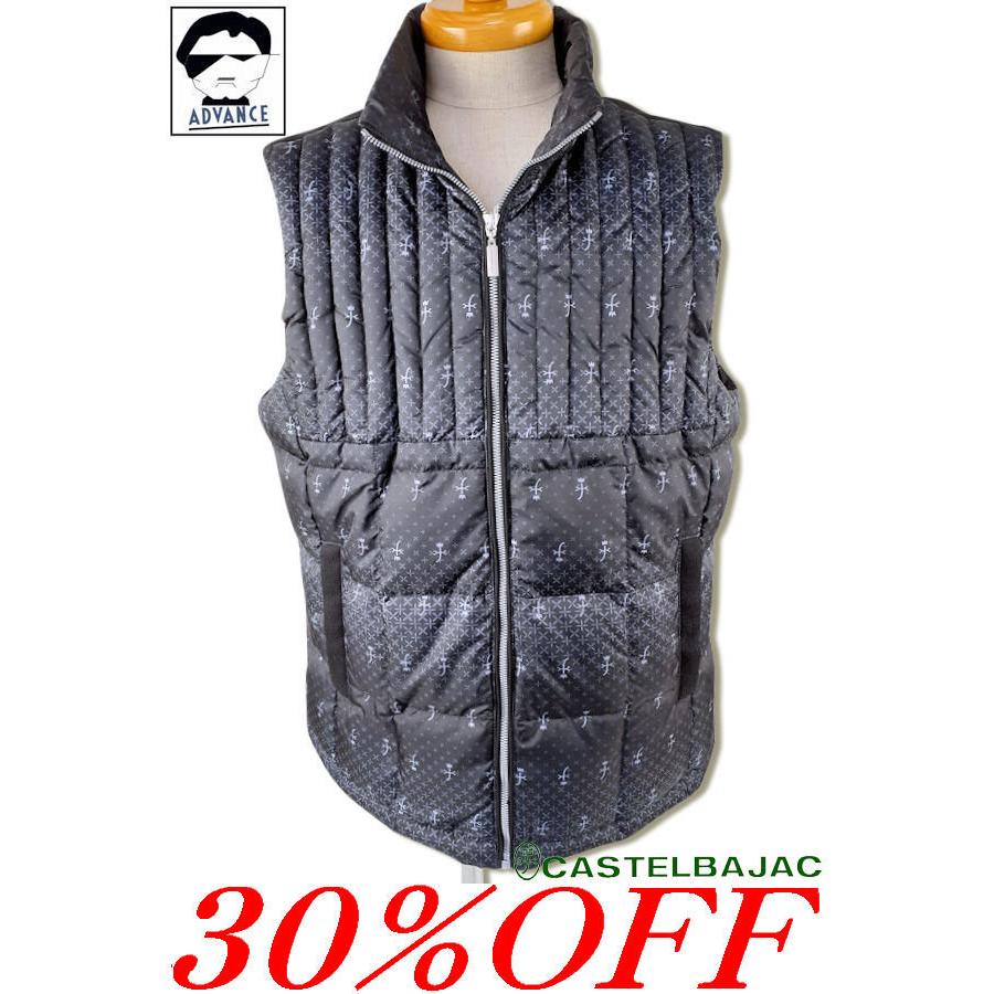 超格安一点 ウェア ゴルフ カステルバジャック ファッション オヤジ ちょい悪 カステルバジャックゴルフ 21秋冬新作 101 99 無料ラッピング 送料無料 Castelbajac メンズ ちょいワルファッション ダウンベスト ジャケット