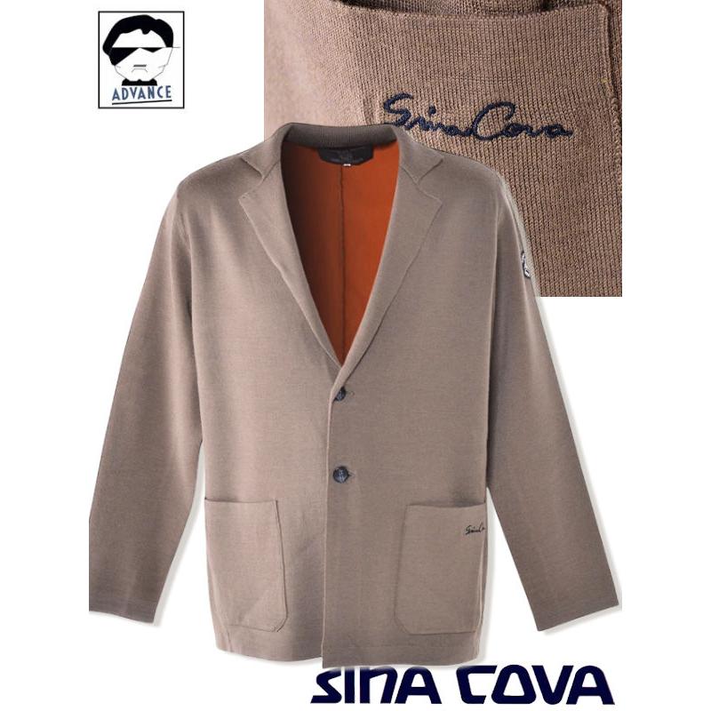 【新品】シナコバ　SINA COVA、ニットジャケット、L SINA COVA（シナコバ） 2025新作秋冬 ニットジャケット シナコバゴルフ