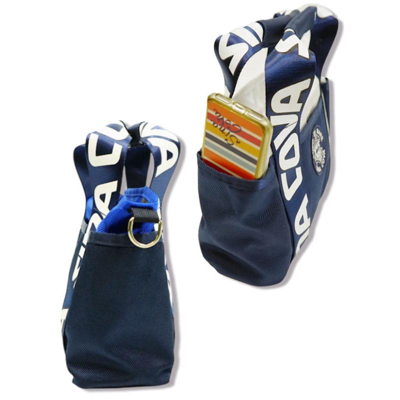 SINA COVA（シナコバ） 2025新作春夏 ゴルフ カートポーチ トート